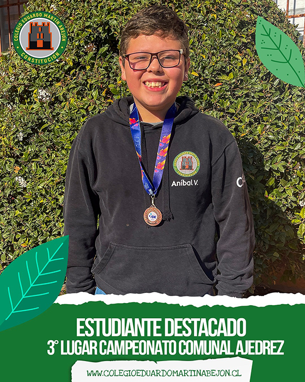 Anibal Vergara del curso 7A