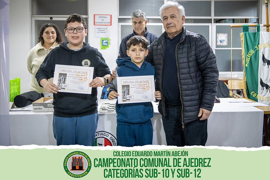 campeonato de ajedrez sub 10 12